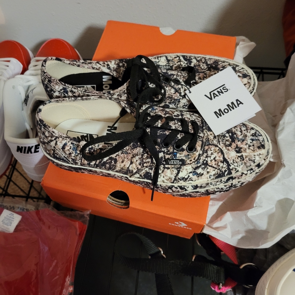 Vans (Jackson Pollock) men's size 7.5